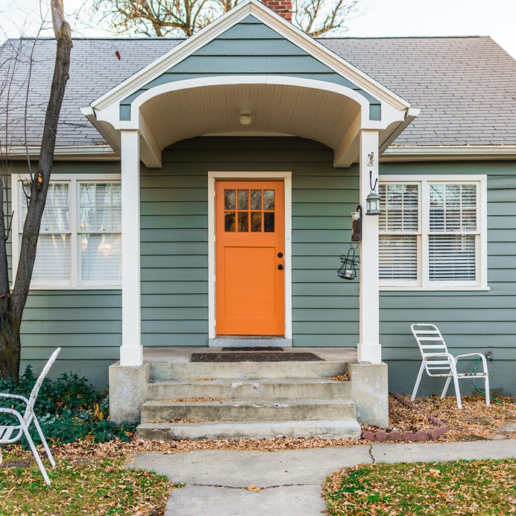 old home exterior