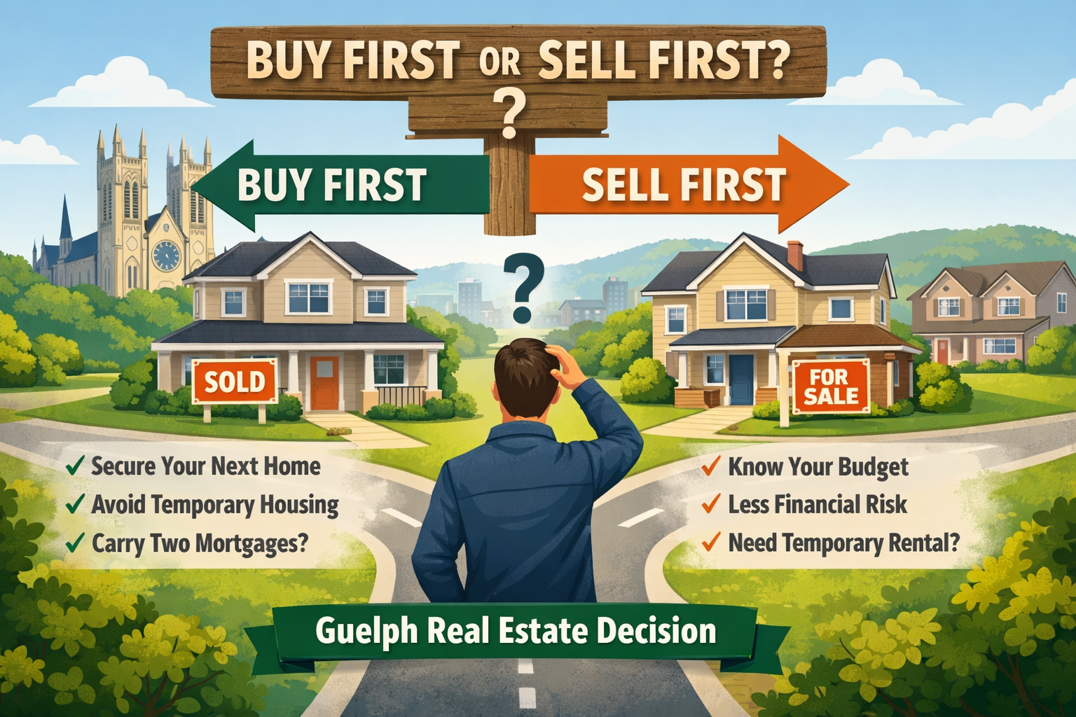 buy first or sell first in guelph?